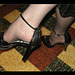 Dame Candy et ses talons hauts / Lady Candy's high heels shoes.