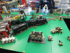 Lego train exhibit