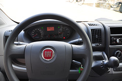 Dashboard of a Fiat Ducato