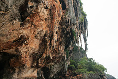 Weird cliff formations at Railay