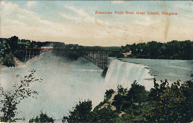 American Falls from Goat Island, Niagara (100,485)