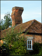 crooked cottage chimney