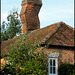 crooked cottage chimney