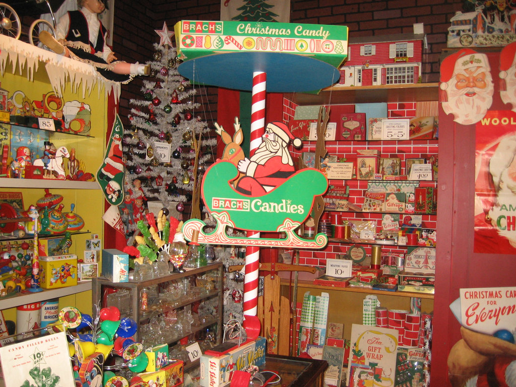 Christmas Merchandise, Woolworth's Store Display at the National Christmas Center