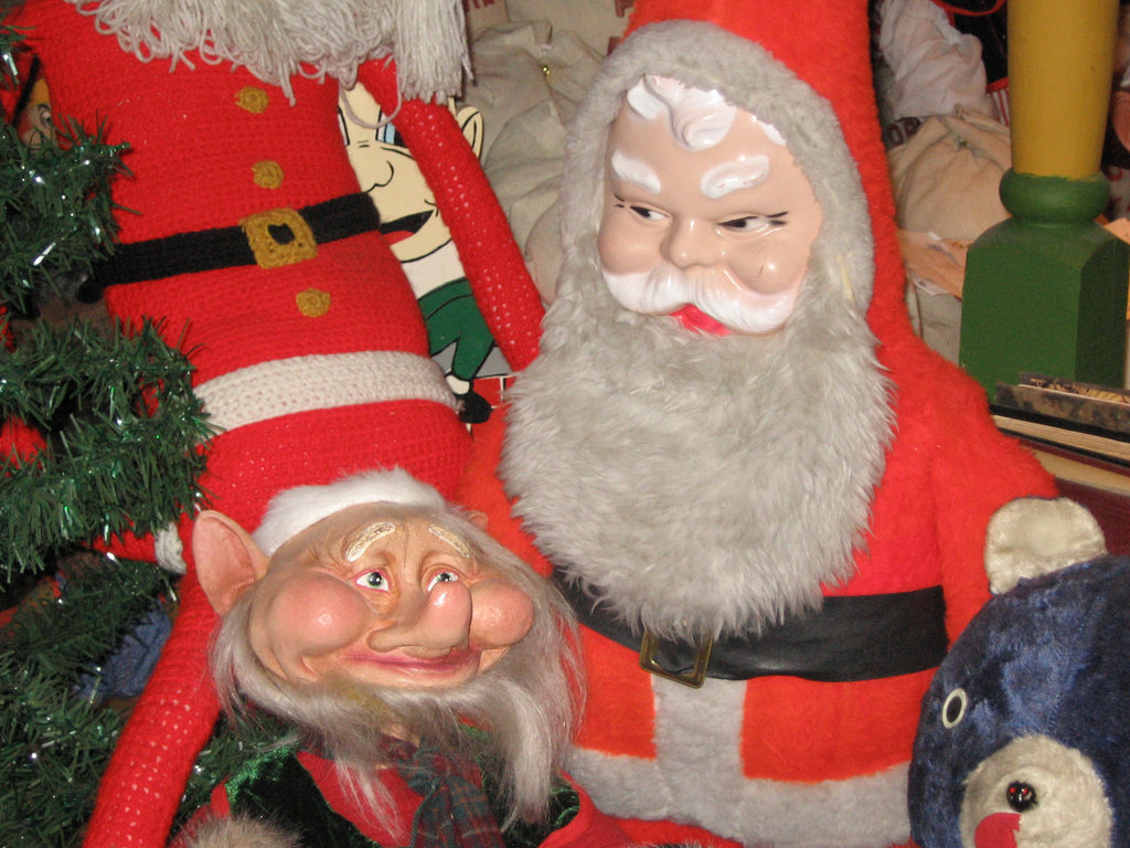 Santa and His Friends at the National Christmas Center