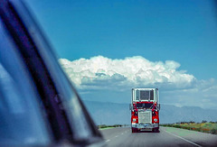 The Duel, reloaded?  - Mirror Image Somewhere on I-15, Utah, 1980