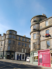 Broughton Street and Barony Street corner, Edinburgh