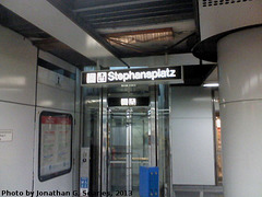 Stephansplatz U-Bahn Station, Wien (Vienna), Austria, 2013