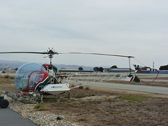Bell 47 N7914S at Salinas - 18 November 2013