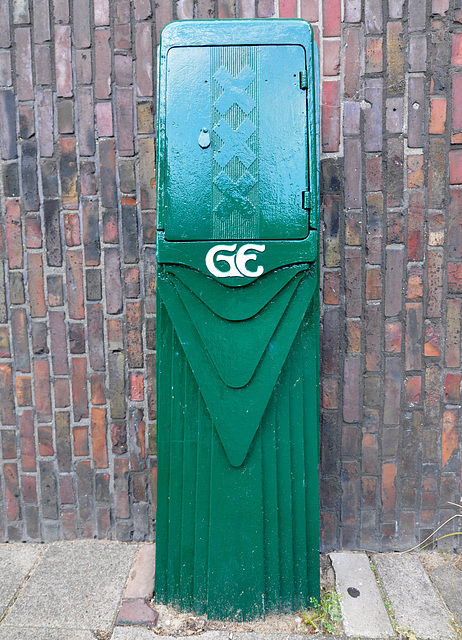 Box of the Municipal Electricity Company of Amsterdam
