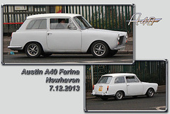 Austin A40 Farina - Newhaven - 7.12.2013