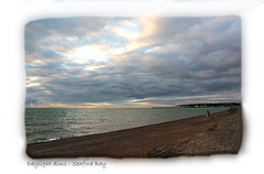 Daylight dims over Seaford Bay - 7.12.2013
