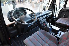 Unimog Museum – Cab of a modern Unimog