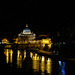 Rome Honeymoon Fuji XE-1 Night Tiber and St Peter's Basilica 1
