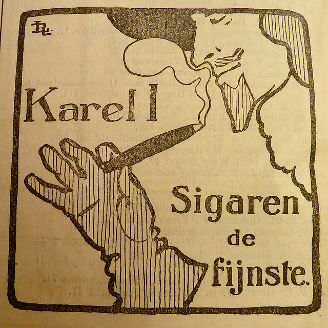 Old advertisements – Karel I Cigars