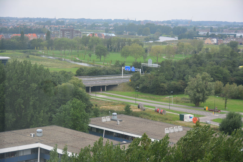 View from the Gorlæus Laboratory of Leiden University