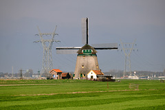 Fat windmill in the Hondsdijkse Polder