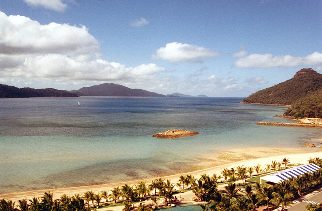 View of Whitsunday Island from Towers