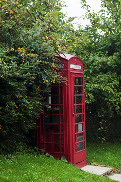 English Telephone Booth