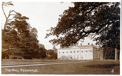 Redgrave Hall, Suffolk (Demolished)