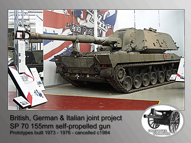 GB GDR Italy SP 70 155mm Spg Firepower