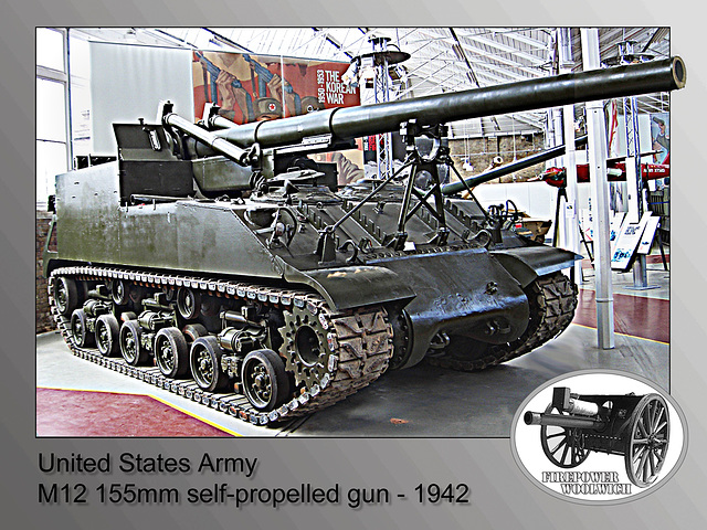 US M12 Spg 1942 Firepower