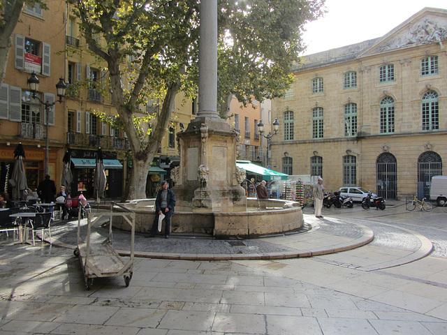 Town square, Aix en Provence