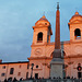 Rome Honeymoon Ricoh GR Trinita dei Monti, Spanish Steps Sunset 1