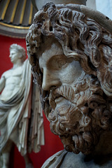Rome Honeymoon Ricoh GR Vatican Museums Bust of Seraphis 1
