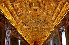 Rome Honeymoon Ricoh GR Vatican Museums Frescos 4