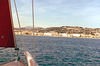 Our first Sail off Antibes