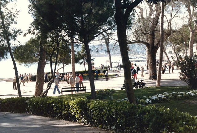 People in Antibes