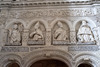 Les théologiens - Sculptures du transept nord de l'abbatiale de Solesmes