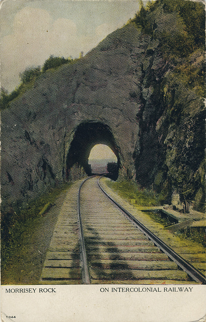 Morrisey Rock on Intercolonial Railway
