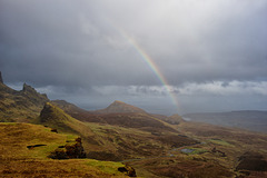 Rainbow over The Quiraing - Isle of Skye