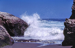 Surf Near Surf, California, 1980 (300°)