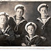 HMS Victory Interwar Period Group of Sailors, taken in Manchester