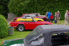 Two MGBs, two Rolls-Royces and a TR5