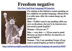 Freedom negative