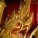 Naga head on the cremation chariot