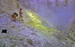 Sibayak volcano North Sumatra Indonesia 1980
