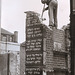 Demolishing old shops Stepney, London, 1958
