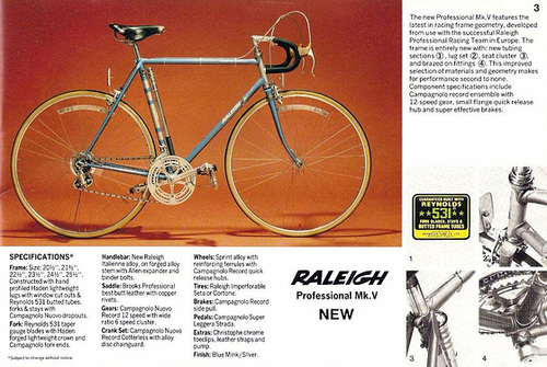 raleigh catalog 1972