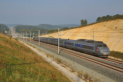TGV matinal à Bussurel