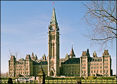 Parliament and the Peace Tower 20101112