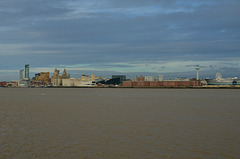 Liverpool as seen from Cammell Laird