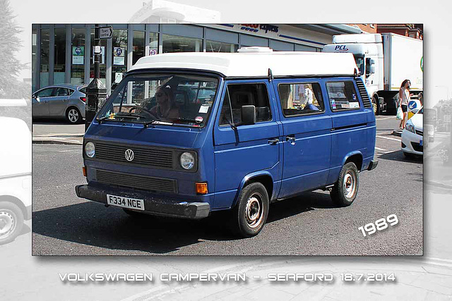 1989 VW  Motor Caravan - Seaford - 18.7.2014