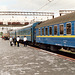 Train journey from Kiev to Berlin – Korosten station