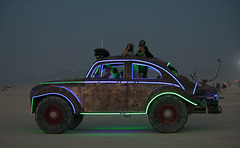Camp Walter's VW Bug On The Night Of The Temple Burn (4761)