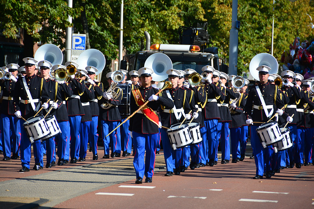 Leidens Ontzet 2013 – Parade – Marching band